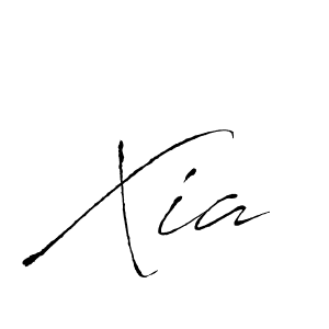 Xia stylish signature style. Best Handwritten Sign (Antro_Vectra) for my name. Handwritten Signature Collection Ideas for my name Xia. Xia signature style 6 images and pictures png