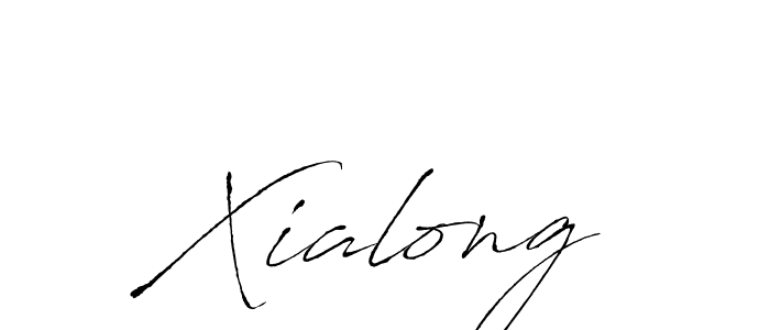 if you are searching for the best signature style for your name Xialong. so please give up your signature search. here we have designed multiple signature styles  using Antro_Vectra. Xialong signature style 6 images and pictures png