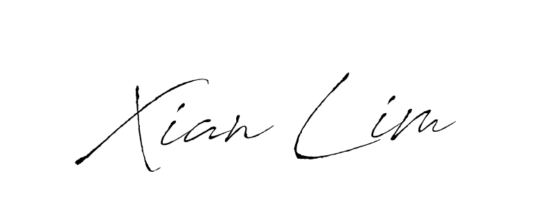 Also we have Xian Lim name is the best signature style. Create professional handwritten signature collection using Antro_Vectra autograph style. Xian Lim signature style 6 images and pictures png