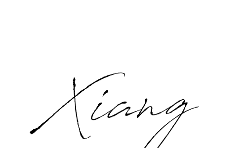 Create a beautiful signature design for name Xiang. With this signature (Antro_Vectra) fonts, you can make a handwritten signature for free. Xiang signature style 6 images and pictures png