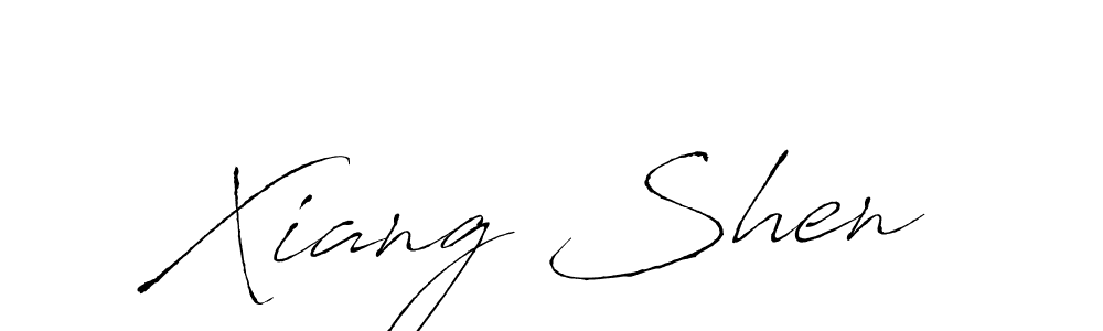 Similarly Antro_Vectra is the best handwritten signature design. Signature creator online .You can use it as an online autograph creator for name Xiang Shen. Xiang Shen signature style 6 images and pictures png