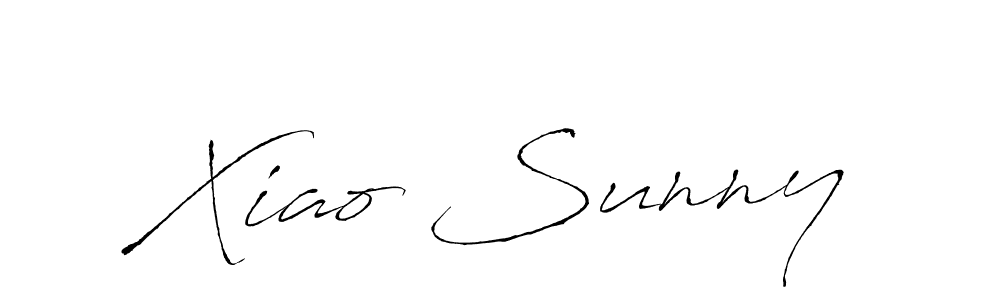 How to make Xiao Sunny name signature. Use Antro_Vectra style for creating short signs online. This is the latest handwritten sign. Xiao Sunny signature style 6 images and pictures png