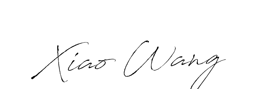 This is the best signature style for the Xiao Wang name. Also you like these signature font (Antro_Vectra). Mix name signature. Xiao Wang signature style 6 images and pictures png