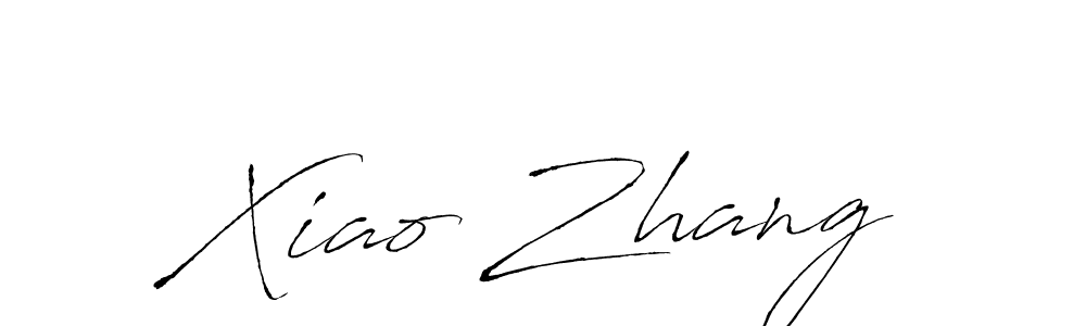 Xiao Zhang stylish signature style. Best Handwritten Sign (Antro_Vectra) for my name. Handwritten Signature Collection Ideas for my name Xiao Zhang. Xiao Zhang signature style 6 images and pictures png