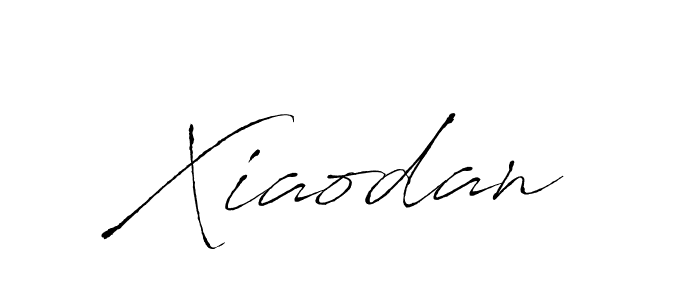 You should practise on your own different ways (Antro_Vectra) to write your name (Xiaodan) in signature. don't let someone else do it for you. Xiaodan signature style 6 images and pictures png