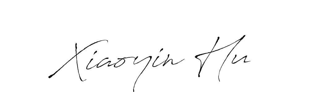 You should practise on your own different ways (Antro_Vectra) to write your name (Xiaoyin Hu) in signature. don't let someone else do it for you. Xiaoyin Hu signature style 6 images and pictures png