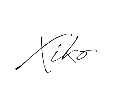 You should practise on your own different ways (Antro_Vectra) to write your name (Xiko) in signature. don't let someone else do it for you. Xiko signature style 6 images and pictures png