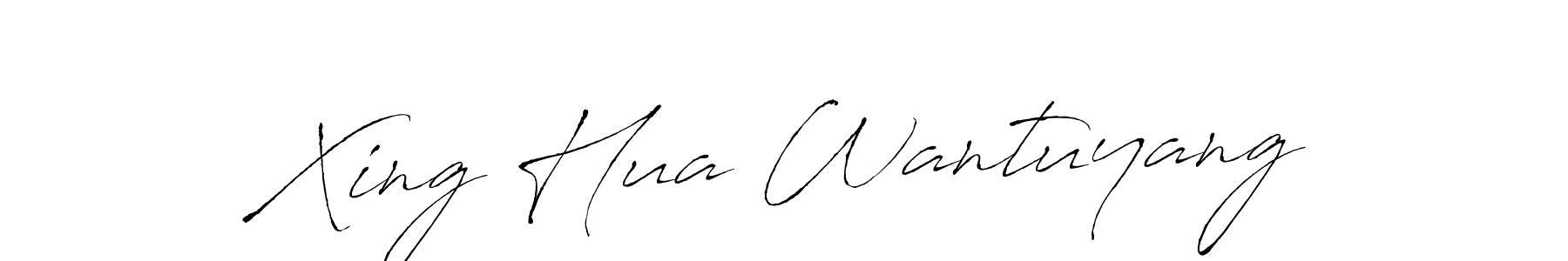 Once you've used our free online signature maker to create your best signature Antro_Vectra style, it's time to enjoy all of the benefits that Xing Hua Wantuyang name signing documents. Xing Hua Wantuyang signature style 6 images and pictures png
