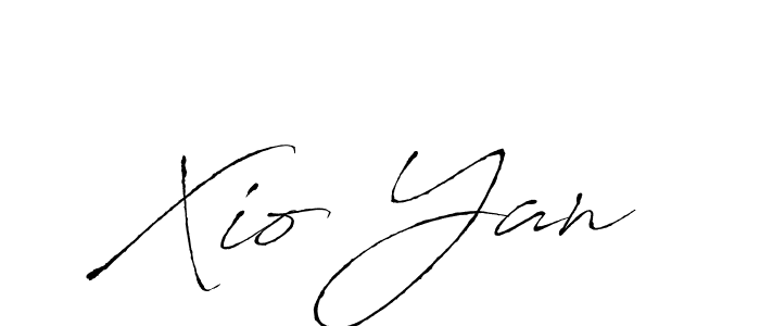 You should practise on your own different ways (Antro_Vectra) to write your name (Xio Yan) in signature. don't let someone else do it for you. Xio Yan signature style 6 images and pictures png