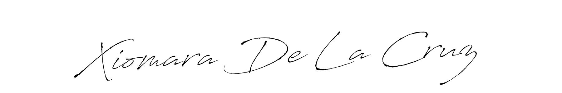 Design your own signature with our free online signature maker. With this signature software, you can create a handwritten (Antro_Vectra) signature for name Xiomara De La Cruz. Xiomara De La Cruz signature style 6 images and pictures png