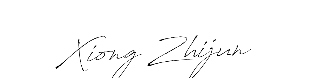 Use a signature maker to create a handwritten signature online. With this signature software, you can design (Antro_Vectra) your own signature for name Xiong Zhijun. Xiong Zhijun signature style 6 images and pictures png