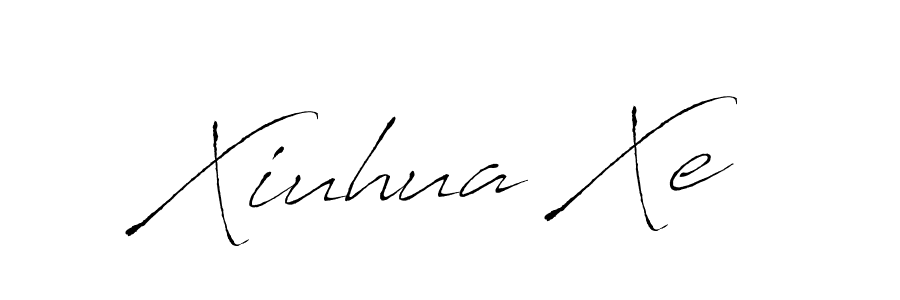 Use a signature maker to create a handwritten signature online. With this signature software, you can design (Antro_Vectra) your own signature for name Xiuhua Xe. Xiuhua Xe signature style 6 images and pictures png