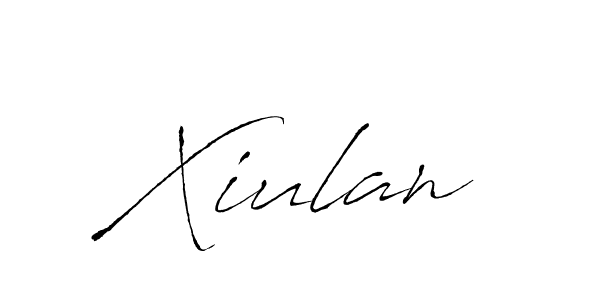 Make a beautiful signature design for name Xiulan. Use this online signature maker to create a handwritten signature for free. Xiulan signature style 6 images and pictures png