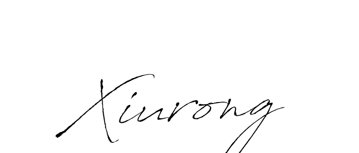 Similarly Antro_Vectra is the best handwritten signature design. Signature creator online .You can use it as an online autograph creator for name Xiurong. Xiurong signature style 6 images and pictures png