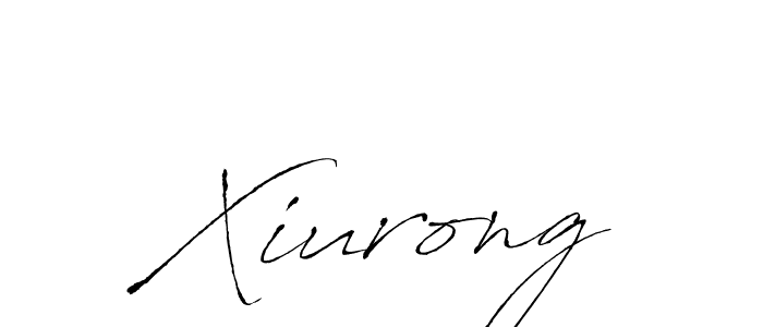 Make a short Xiurong signature style. Manage your documents anywhere anytime using Antro_Vectra. Create and add eSignatures, submit forms, share and send files easily. Xiurong signature style 6 images and pictures png