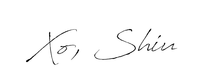 Best and Professional Signature Style for Xo, Shiu. Antro_Vectra Best Signature Style Collection. Xo, Shiu signature style 6 images and pictures png