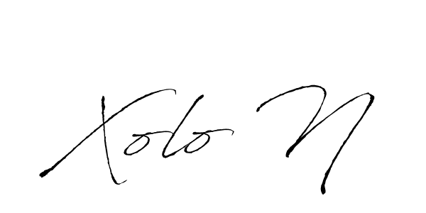 Also we have Xolo N name is the best signature style. Create professional handwritten signature collection using Antro_Vectra autograph style. Xolo N signature style 6 images and pictures png