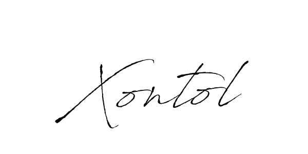 Also we have Xontol name is the best signature style. Create professional handwritten signature collection using Antro_Vectra autograph style. Xontol signature style 6 images and pictures png