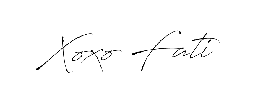 You can use this online signature creator to create a handwritten signature for the name Xoxo Fati. This is the best online autograph maker. Xoxo Fati signature style 6 images and pictures png