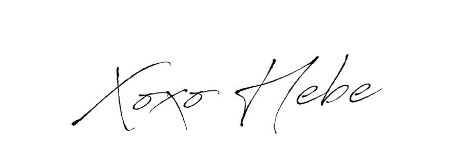 Once you've used our free online signature maker to create your best signature Antro_Vectra style, it's time to enjoy all of the benefits that Xoxo Hebe name signing documents. Xoxo Hebe signature style 6 images and pictures png