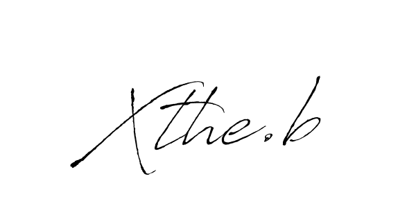 Also You can easily find your signature by using the search form. We will create Xthe.b name handwritten signature images for you free of cost using Antro_Vectra sign style. Xthe.b signature style 6 images and pictures png