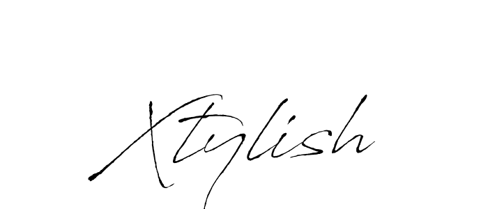 How to Draw Xtylish signature style? Antro_Vectra is a latest design signature styles for name Xtylish. Xtylish signature style 6 images and pictures png