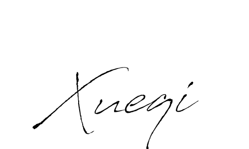 Use a signature maker to create a handwritten signature online. With this signature software, you can design (Antro_Vectra) your own signature for name Xueqi. Xueqi signature style 6 images and pictures png