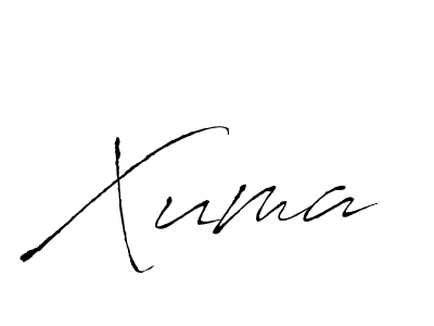 How to Draw Xuma signature style? Antro_Vectra is a latest design signature styles for name Xuma. Xuma signature style 6 images and pictures png