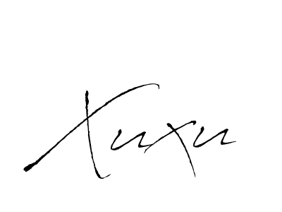 Antro_Vectra is a professional signature style that is perfect for those who want to add a touch of class to their signature. It is also a great choice for those who want to make their signature more unique. Get Xuxu name to fancy signature for free. Xuxu signature style 6 images and pictures png