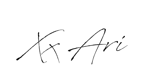 Make a beautiful signature design for name Xx Ari. With this signature (Antro_Vectra) style, you can create a handwritten signature for free. Xx Ari signature style 6 images and pictures png