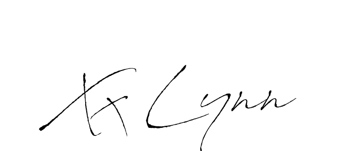 Use a signature maker to create a handwritten signature online. With this signature software, you can design (Antro_Vectra) your own signature for name Xx Lynn. Xx Lynn signature style 6 images and pictures png