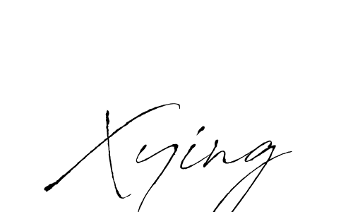 Make a beautiful signature design for name Xying. With this signature (Antro_Vectra) style, you can create a handwritten signature for free. Xying signature style 6 images and pictures png