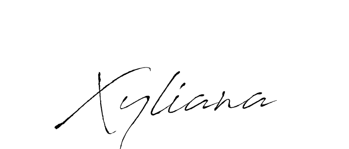 Make a beautiful signature design for name Xyliana. Use this online signature maker to create a handwritten signature for free. Xyliana signature style 6 images and pictures png