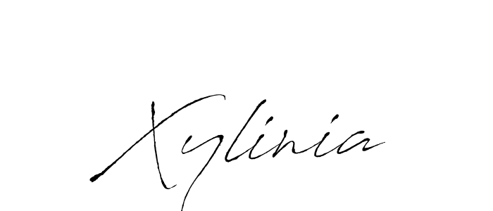 How to make Xylinia signature? Antro_Vectra is a professional autograph style. Create handwritten signature for Xylinia name. Xylinia signature style 6 images and pictures png