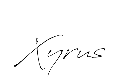 if you are searching for the best signature style for your name Xyrus. so please give up your signature search. here we have designed multiple signature styles  using Antro_Vectra. Xyrus signature style 6 images and pictures png