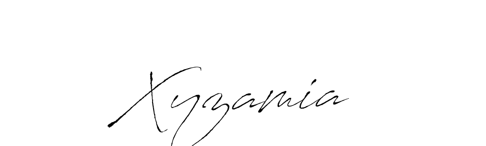 How to Draw Xyzamia♡ signature style? Antro_Vectra is a latest design signature styles for name Xyzamia♡. Xyzamia♡ signature style 6 images and pictures png