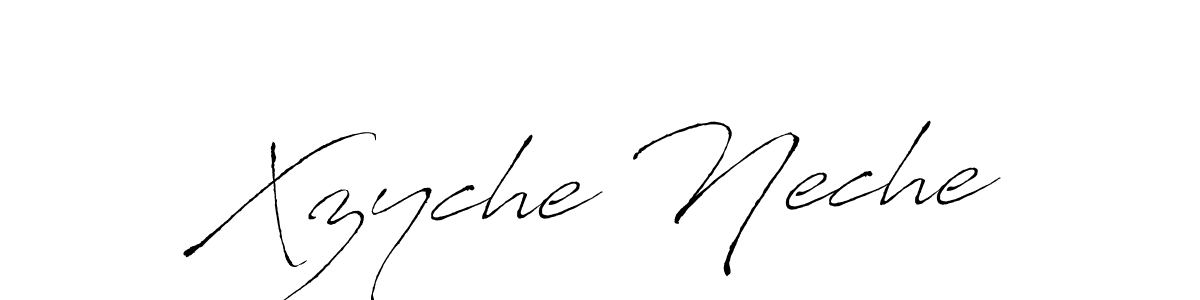 It looks lik you need a new signature style for name Xzyche Neche. Design unique handwritten (Antro_Vectra) signature with our free signature maker in just a few clicks. Xzyche Neche signature style 6 images and pictures png