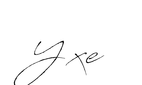 Make a beautiful signature design for name Yɡxe. With this signature (Antro_Vectra) style, you can create a handwritten signature for free. Yɡxe signature style 6 images and pictures png