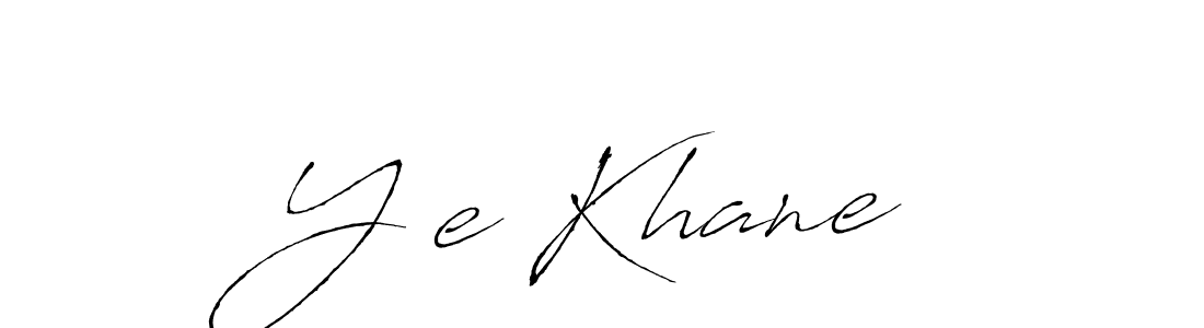 This is the best signature style for the Y’e Khane name. Also you like these signature font (Antro_Vectra). Mix name signature. Y’e Khane signature style 6 images and pictures png