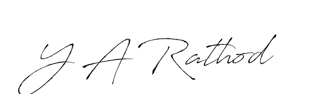 Also You can easily find your signature by using the search form. We will create Y A Rathod name handwritten signature images for you free of cost using Antro_Vectra sign style. Y A Rathod signature style 6 images and pictures png