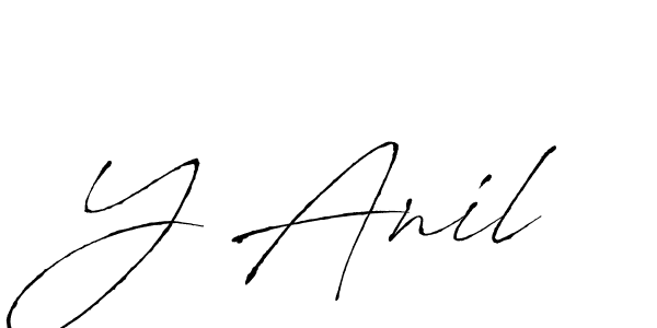 Make a beautiful signature design for name Y Anil. Use this online signature maker to create a handwritten signature for free. Y Anil signature style 6 images and pictures png
