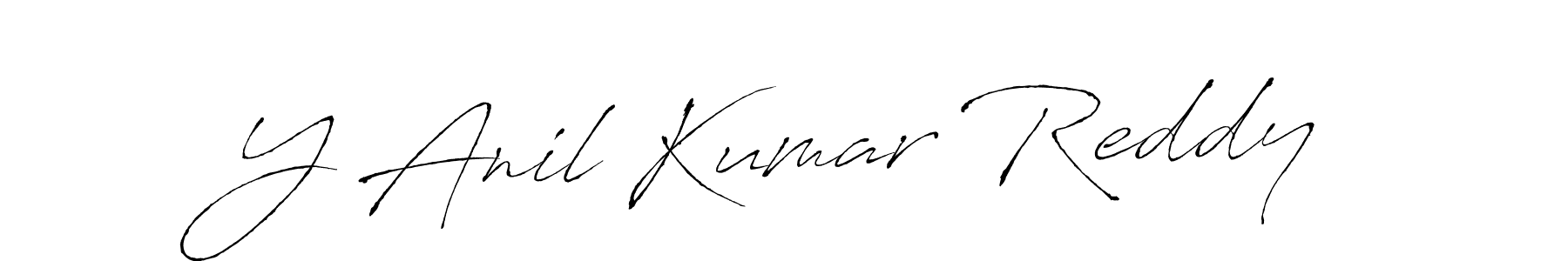 Also we have Y Anil Kumar Reddy name is the best signature style. Create professional handwritten signature collection using Antro_Vectra autograph style. Y Anil Kumar Reddy signature style 6 images and pictures png