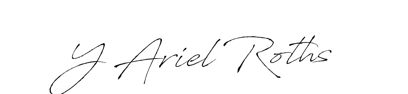 How to Draw Y Ariel Roths signature style? Antro_Vectra is a latest design signature styles for name Y Ariel Roths. Y Ariel Roths signature style 6 images and pictures png