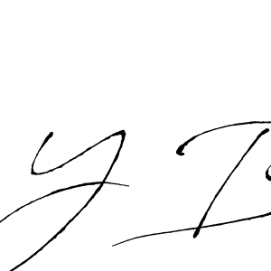 Also we have Y B name is the best signature style. Create professional handwritten signature collection using Antro_Vectra autograph style. Y B signature style 6 images and pictures png