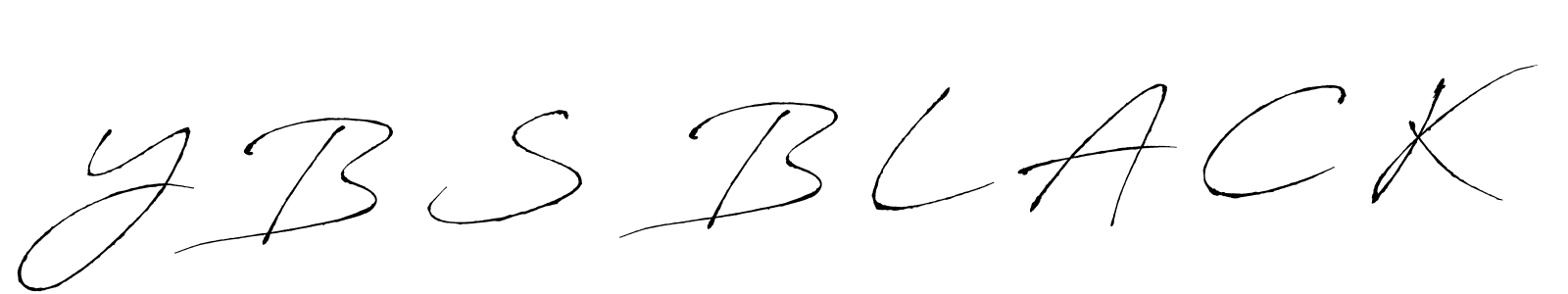 How to make Y B S  B L A C K signature? Antro_Vectra is a professional autograph style. Create handwritten signature for Y B S  B L A C K name. Y B S  B L A C K signature style 6 images and pictures png