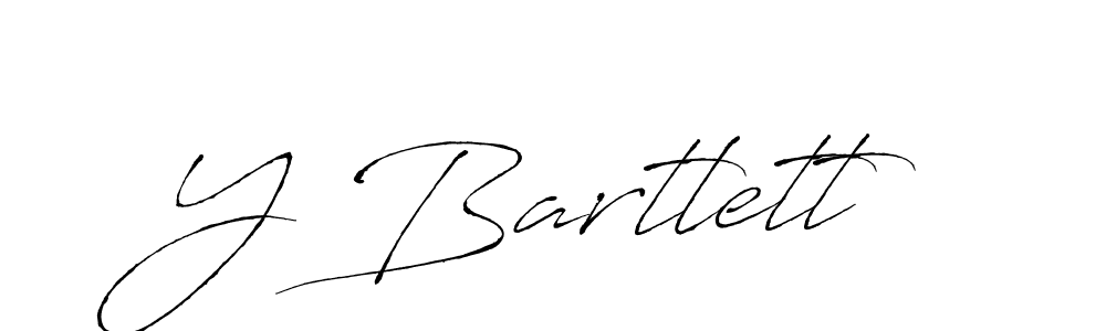 Also we have Y Bartlett name is the best signature style. Create professional handwritten signature collection using Antro_Vectra autograph style. Y Bartlett signature style 6 images and pictures png