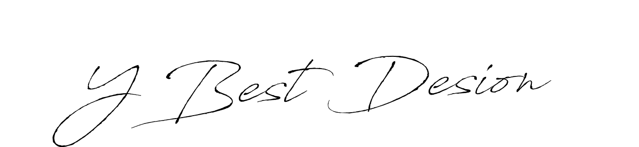 How to make Y Best Desion signature? Antro_Vectra is a professional autograph style. Create handwritten signature for Y Best Desion name. Y Best Desion signature style 6 images and pictures png