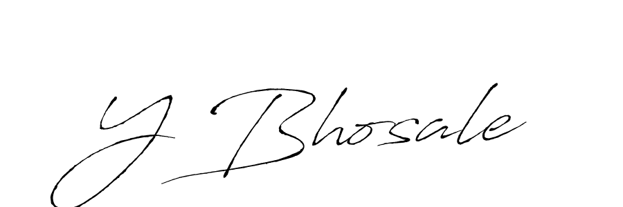 The best way (Antro_Vectra) to make a short signature is to pick only two or three words in your name. The name Y Bhosale include a total of six letters. For converting this name. Y Bhosale signature style 6 images and pictures png