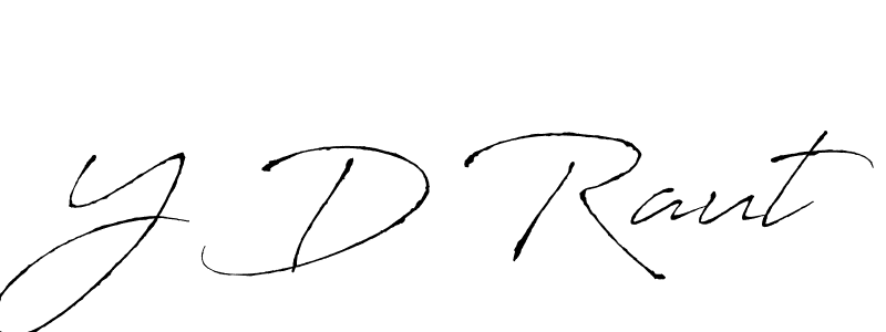 You can use this online signature creator to create a handwritten signature for the name Y D Raut. This is the best online autograph maker. Y D Raut signature style 6 images and pictures png