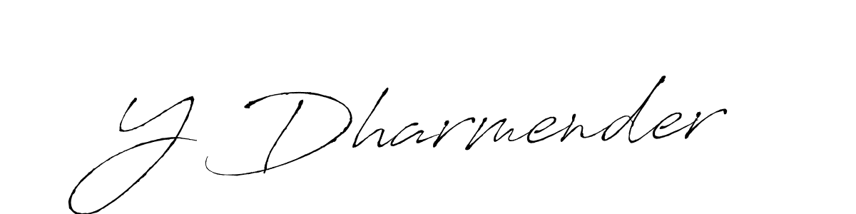 Make a short Y Dharmender signature style. Manage your documents anywhere anytime using Antro_Vectra. Create and add eSignatures, submit forms, share and send files easily. Y Dharmender signature style 6 images and pictures png